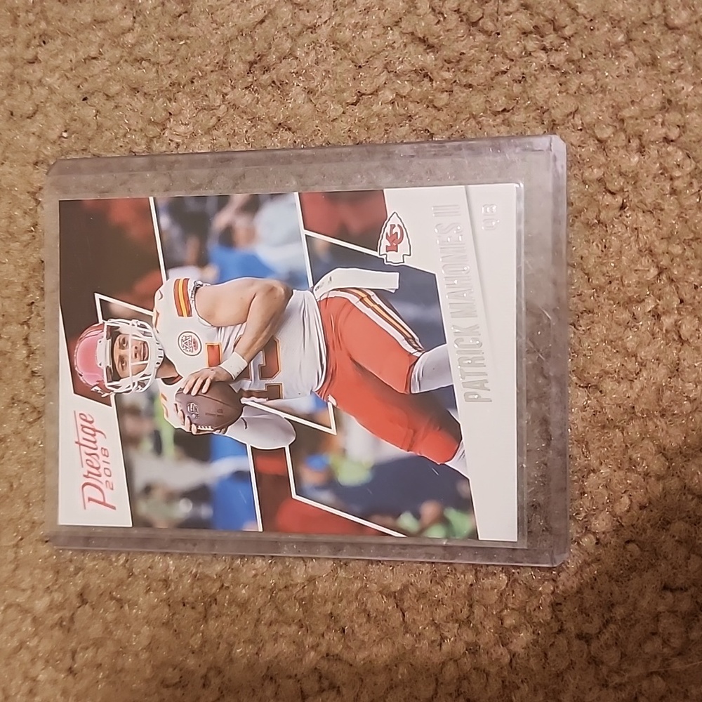 Patrick Mahomes Football Card